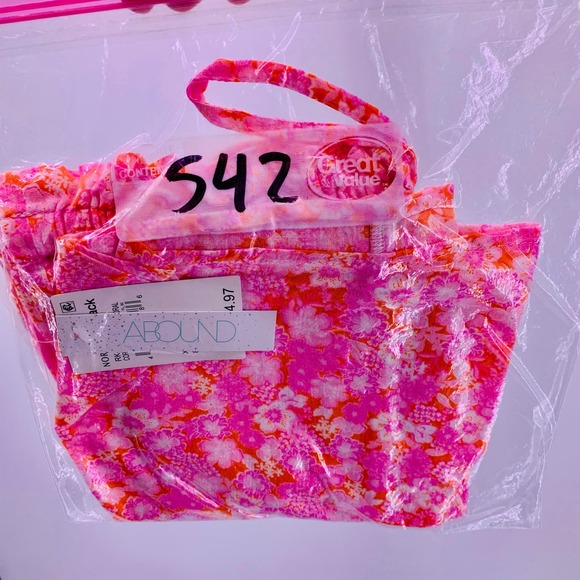 Abound Coral Pink Tarry Floral Mini Skirt Womens Size XS - Picture 9 of 9